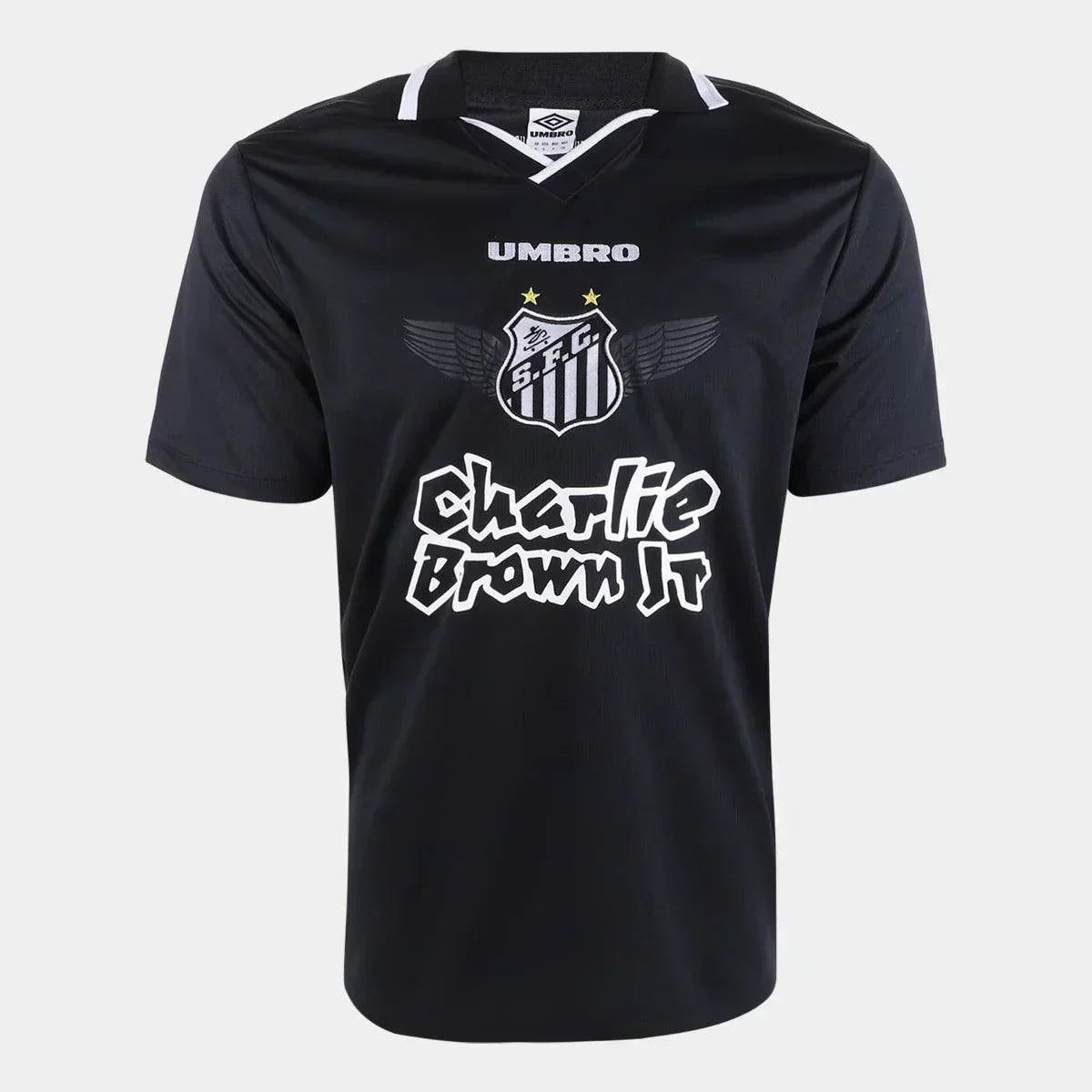 Camisa Torcedor Masculina Santos Charlie Brown Jr. Marginal Alado