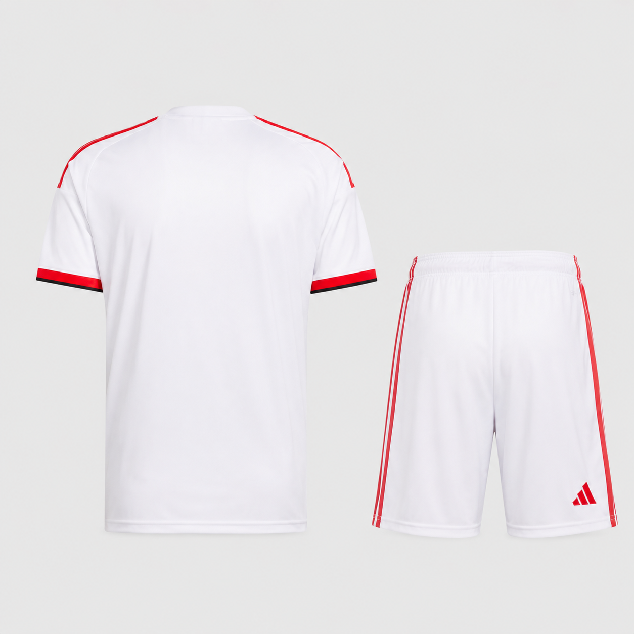 Kit Flamengo Branco 2026 - Torcedor Masculina