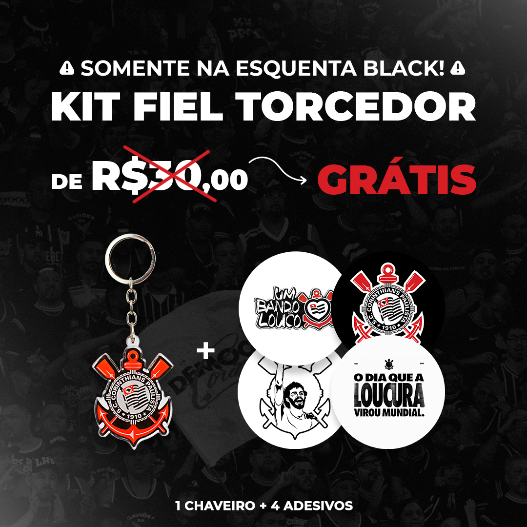 Camisa Torcedor Masculina Corinthians I 2025/2026 (Garro 8)