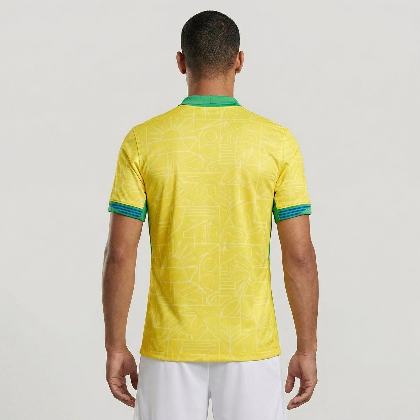 Camisa Torcedor Masculina Brasil I 2024