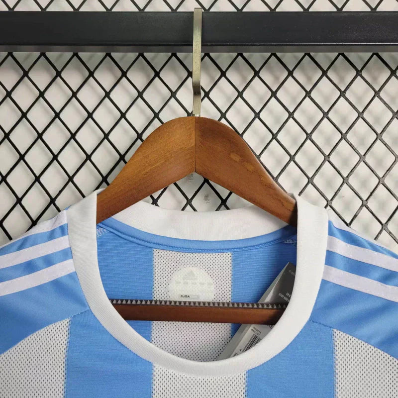 Camisa Retrô Torcedor Masculina Argentina 2010
