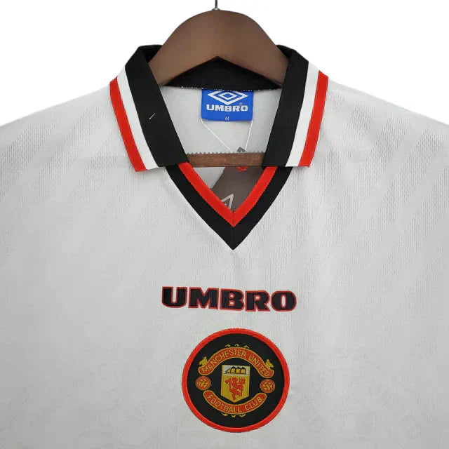 Camisa Manchester United Retrô 1996/1997 Branca