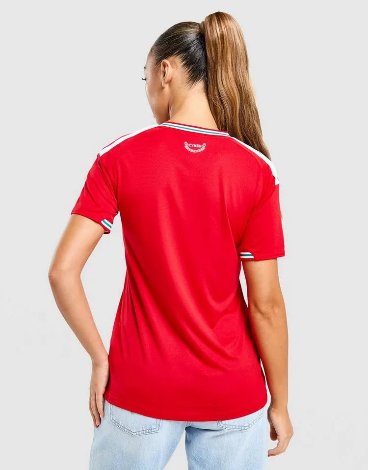 Camisa Torcedor Feminina País de Gales I 2026 Copa do Mundo