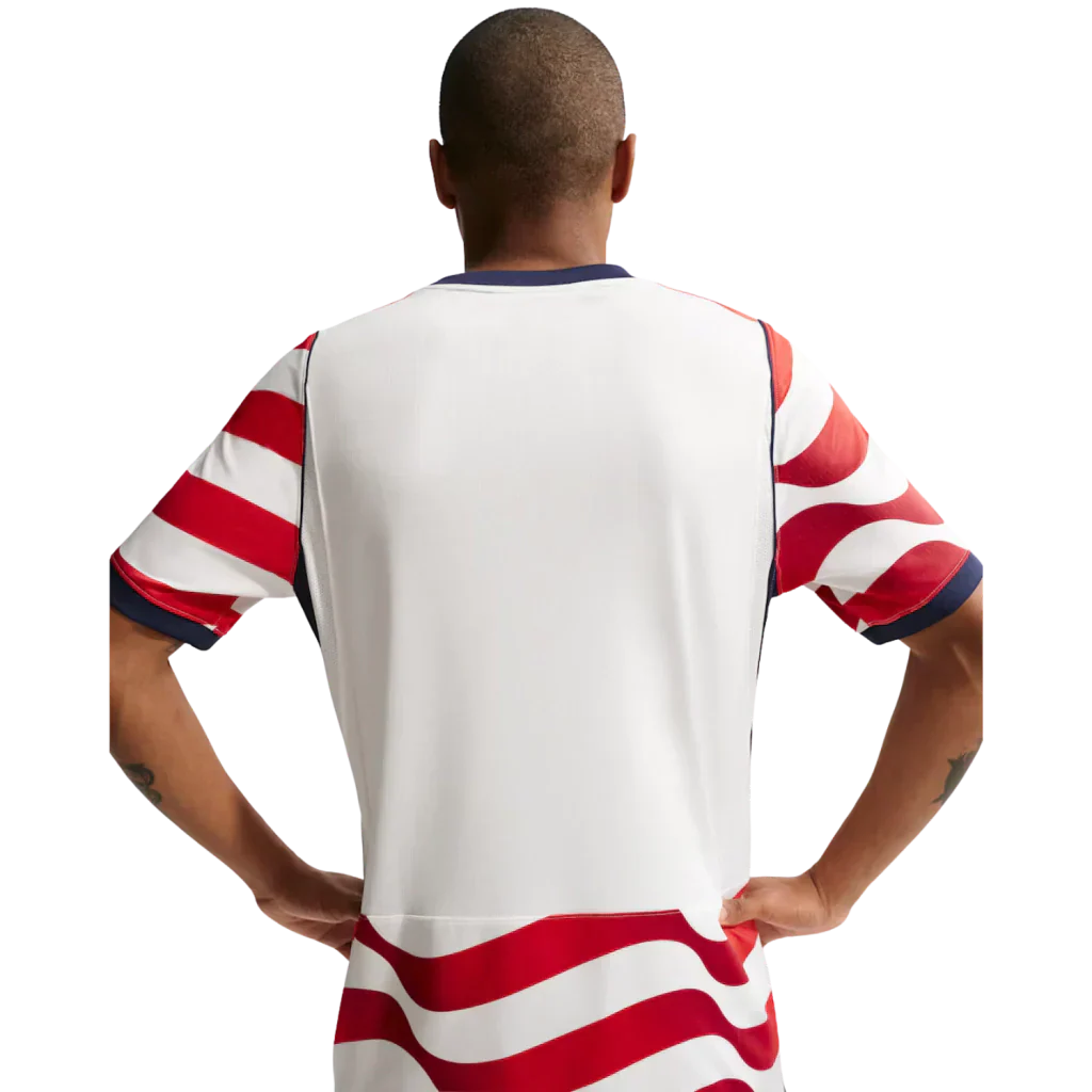 Camisa Estados Unidos Home 26/27 Torcedor Masculino - Vermelha e Branco