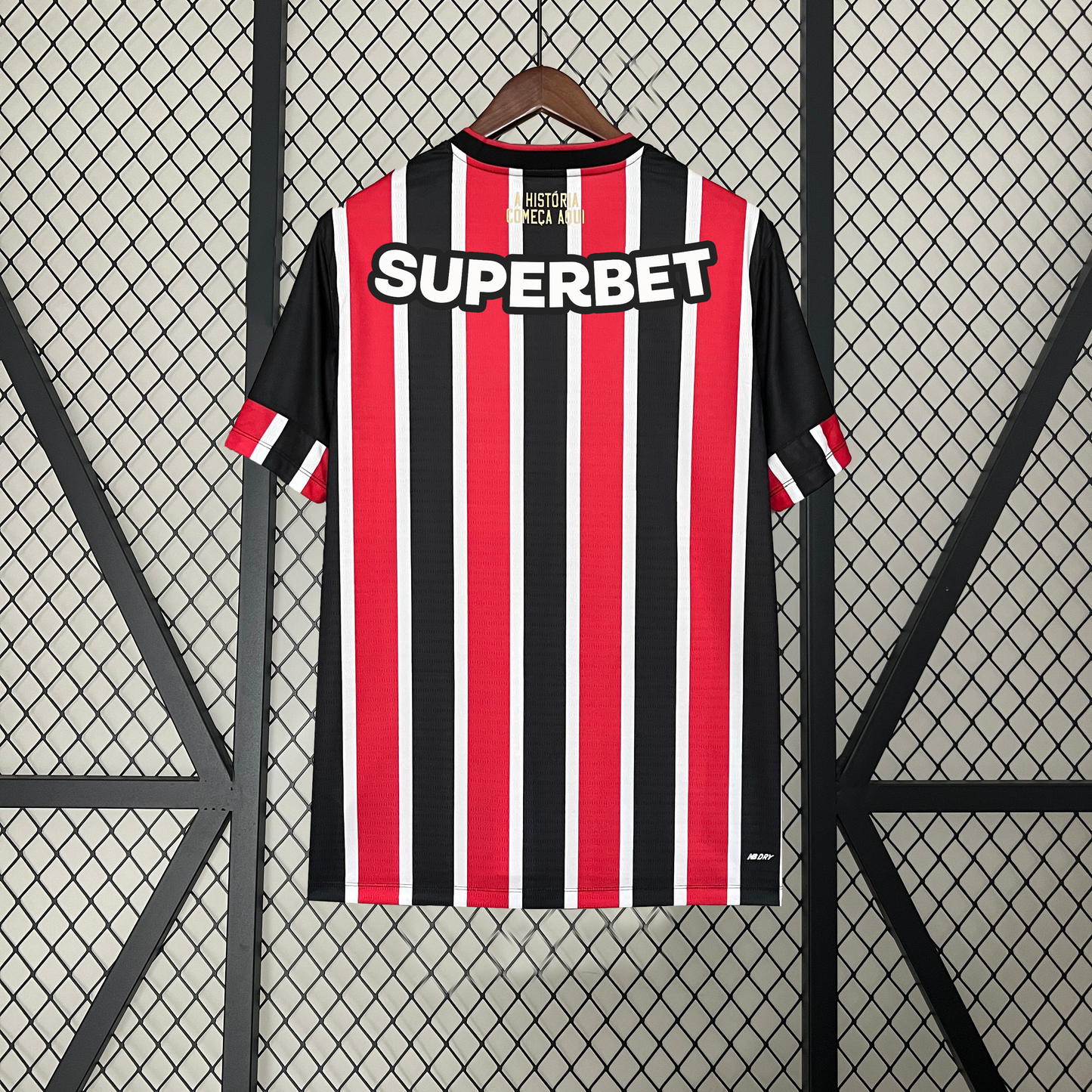 Camisa São Paulo Reserva 24/25 - Torcedor Masculina Lançamento + Patrocínios