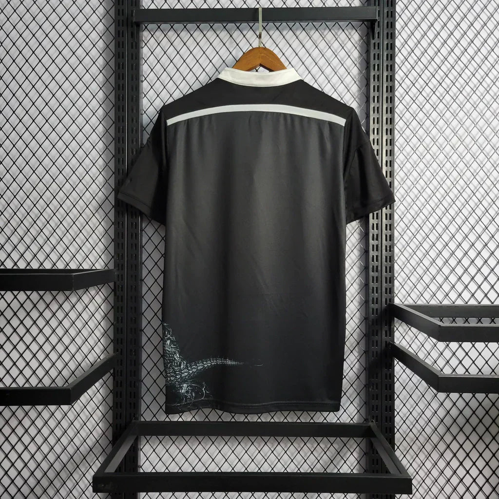 Camisa Retrô Real Madrid III Third 2014/15 Masculino Preto