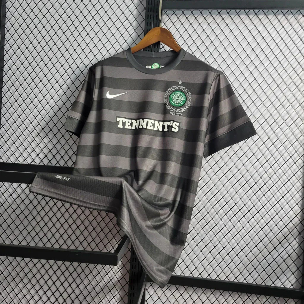 Camisa Retrô Celtic 125th Aniversário 2012/13 Masculino Preto