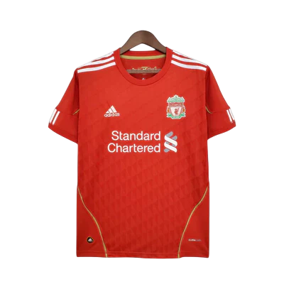 Camisa Retrô Torcedor Masculina Liverpool 2010