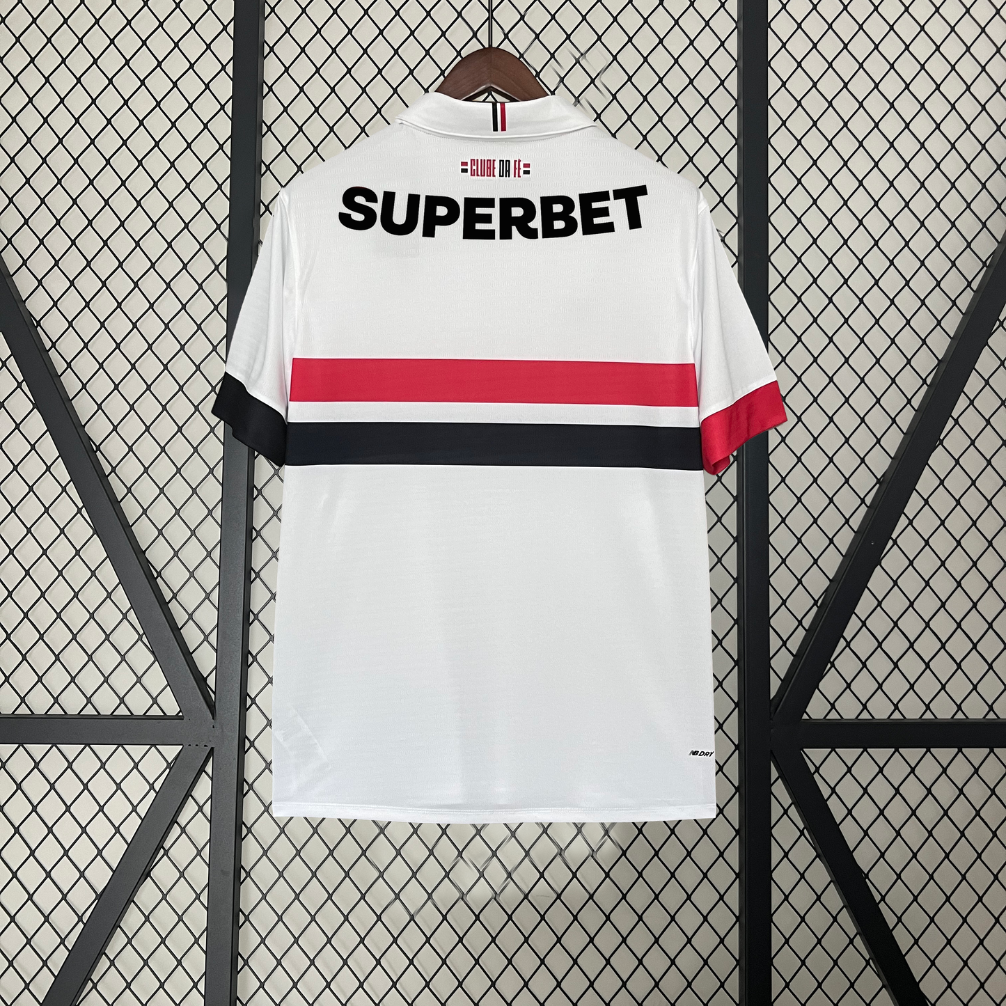 Camisa São Paulo Titular 24/25 - Torcedor Masculina Lançamento + Patrocínios