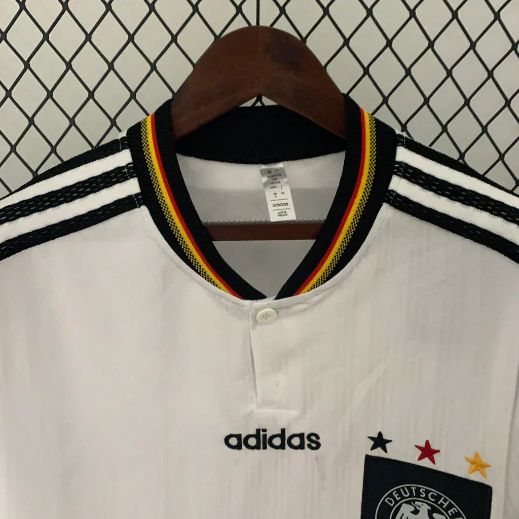 Camisa Retrô Torcedor Masculina Alemanha 1996
