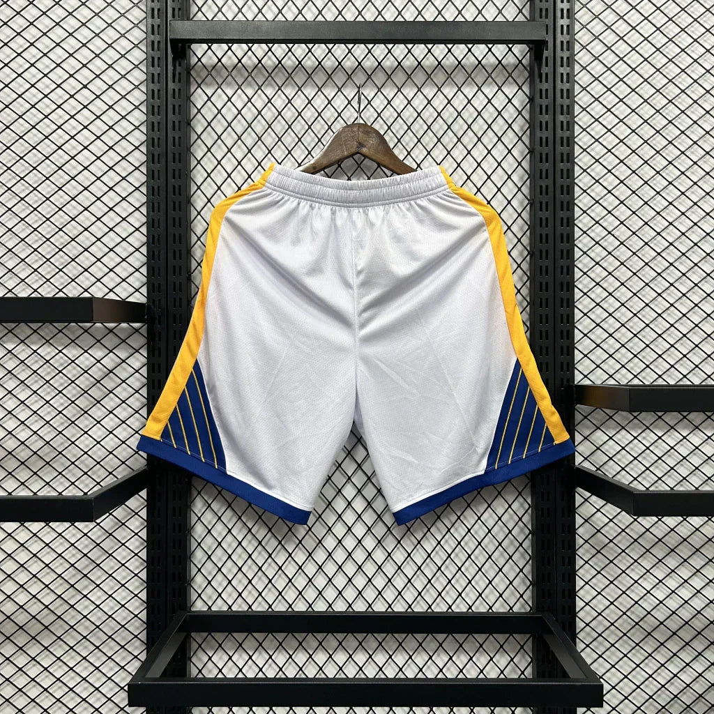 Shorts NBA Golden State Warriors 23/24 Casual -branco