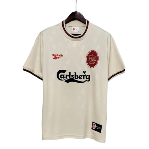 Camisa Retrô Torcedor Masculina Liverpool 1996