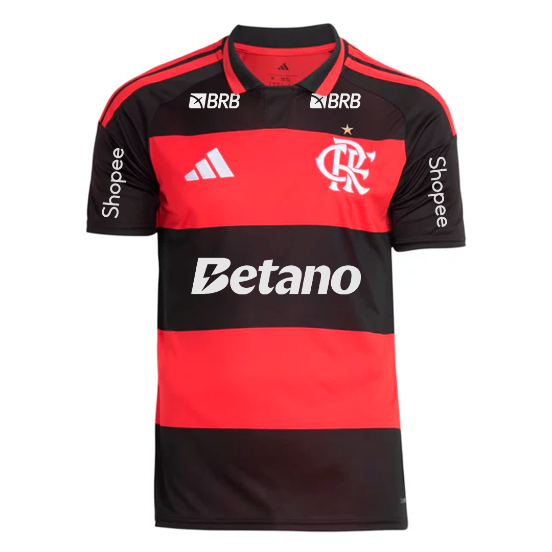 Camisa Flamengo I 26/27 Com Patrocínios