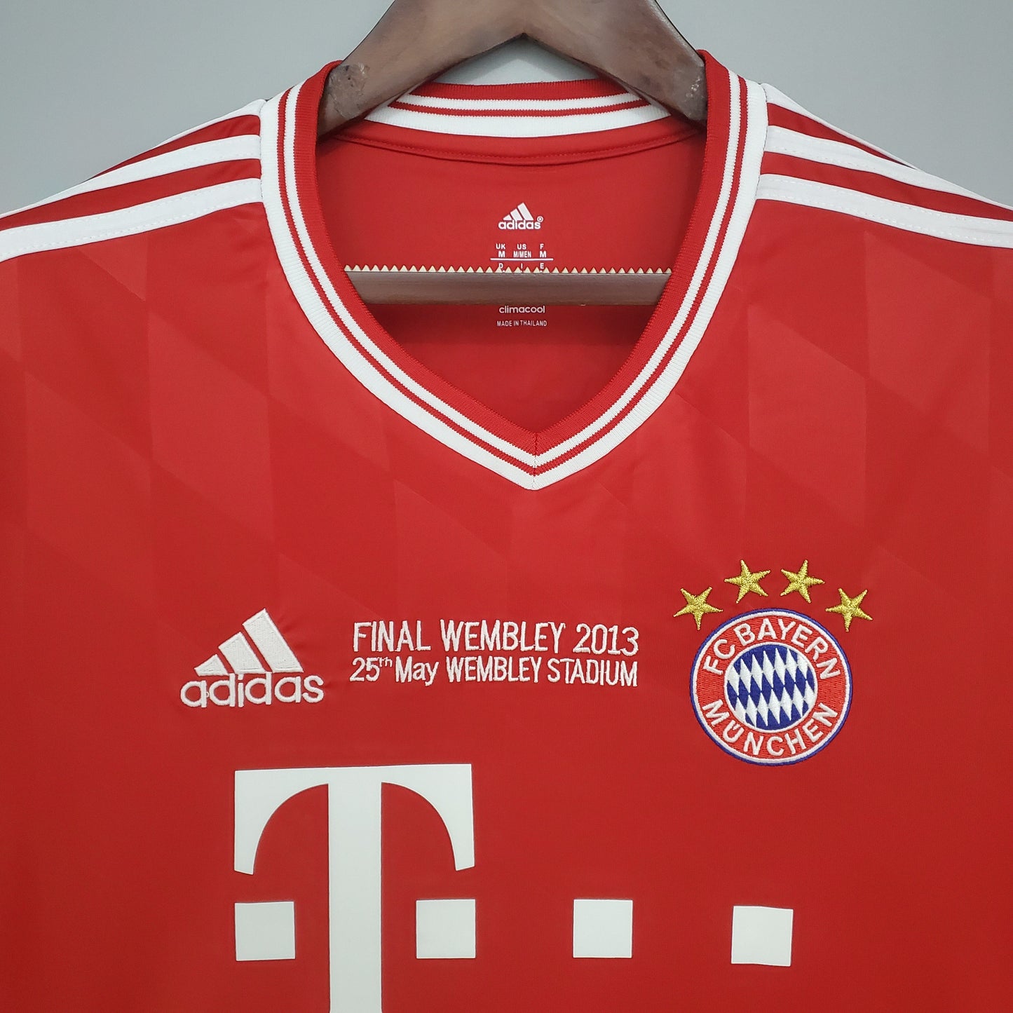 Camisa Manga Longa Retrô Torcedor Masculina Bayern de Munique 2013