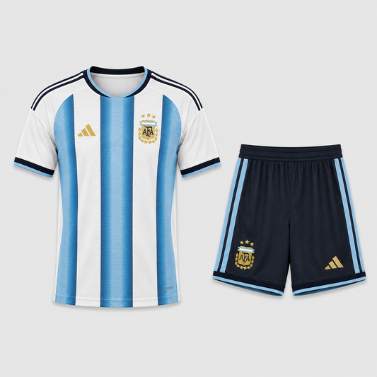 Kit Argentina Home 26/27 - Torcedor Masculina