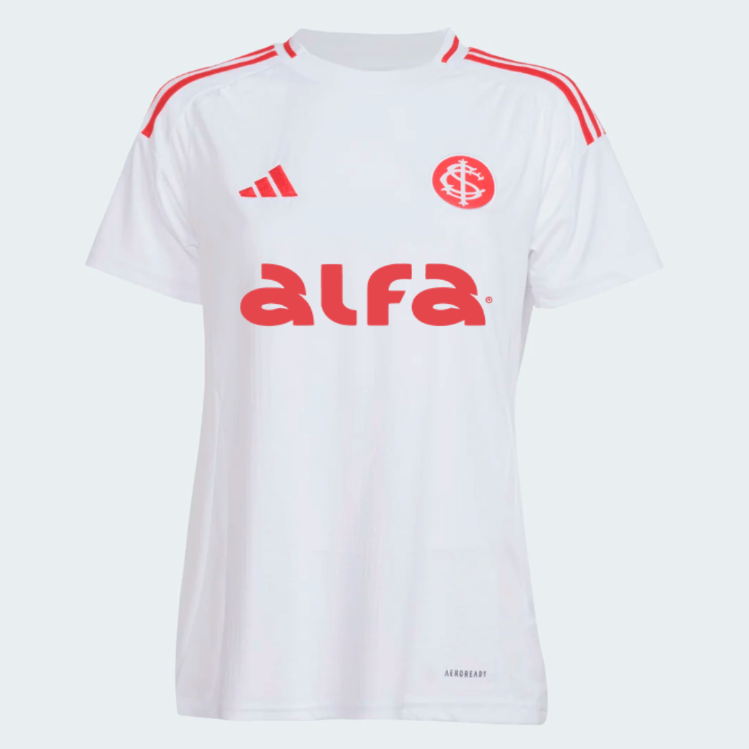 Camisa Torcedor Feminina Internacional II 2025/2026 Com Patrocínios