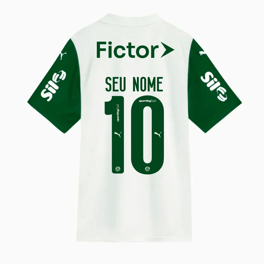 Camisa Torcedor Masculina Palmeiras II 2025/2026 Com Patrocínios