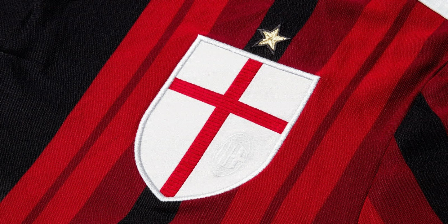 Camisa Retrô Torcedor Masculina Milan I 2014