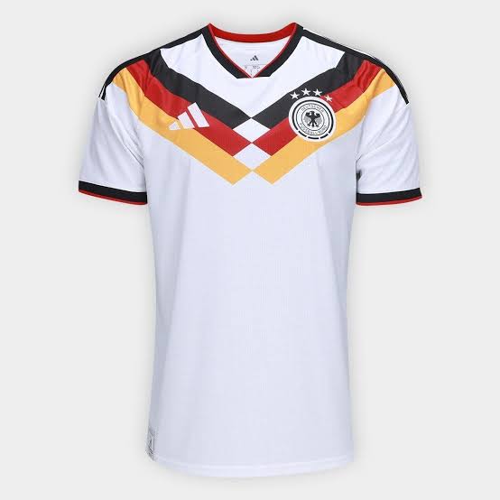 Camisa Torcedor Masculina Alemanha I 2026 Copa do Mundo