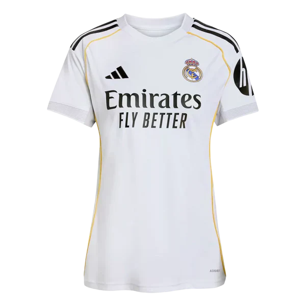 Camisa Real Madrid Home 25/26 - Versão Feminina