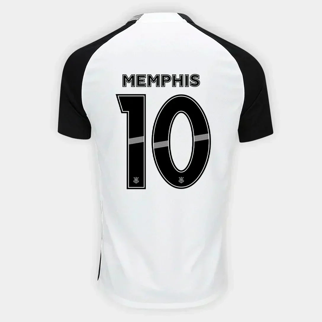 Camisa Torcedor Masculina Corinthians I 2025/2026 (Memphis 10)