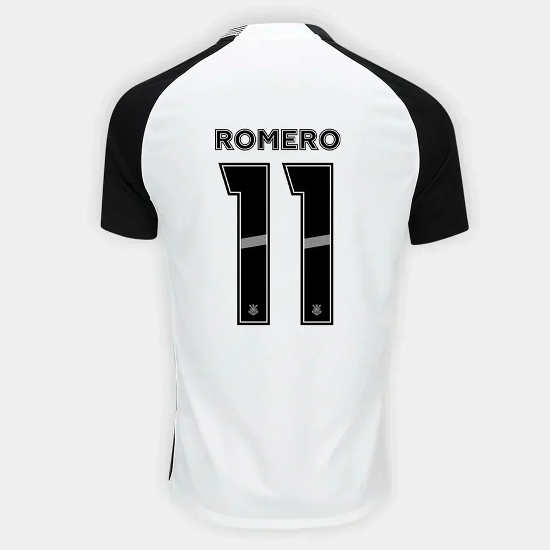 Camisa Torcedor Masculina Corinthians I 2025/2026 (Romero 11)