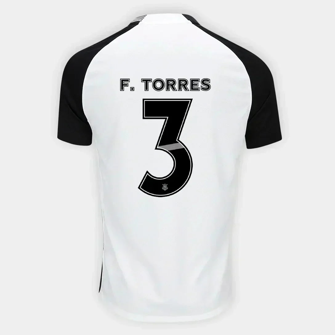 Camisa Torcedor Masculina Corinthians I 2025/2026 (Felix Torres 3)