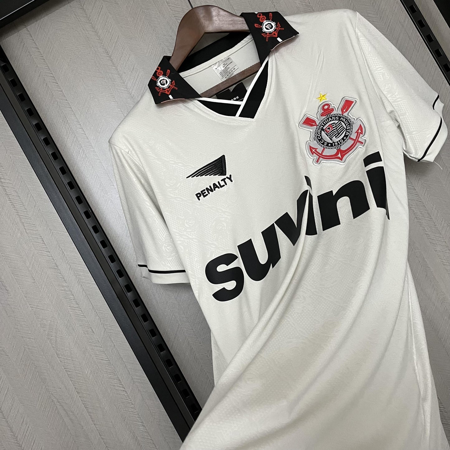 Camisa Retrô Torcedor Masculina Corinthians 1996
