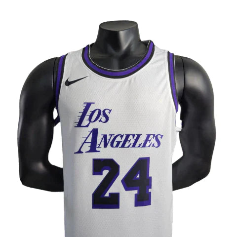 Camiseta Regata Los Angeles Lakers Branca - Masculina