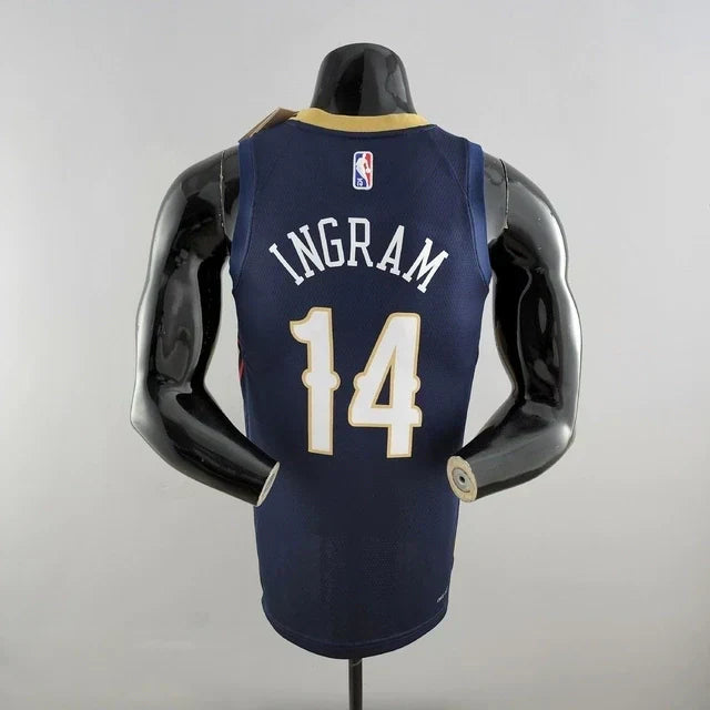 Camisa NBA New Orleans Pelicans - (Ingram) - Azul