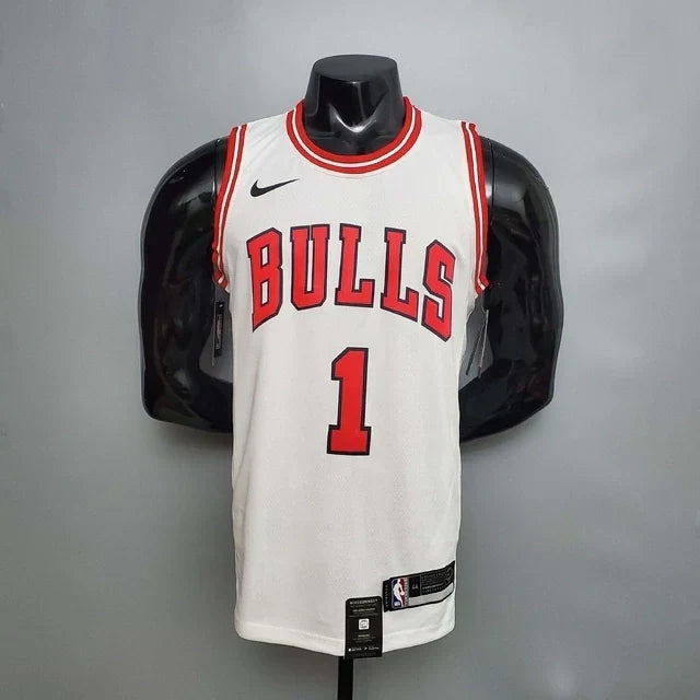 Camisa Regata Chicago Bulls Branca - Masculina