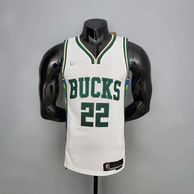 Camisa Regata NBA Milwaukee Bucks Branca - Masculina