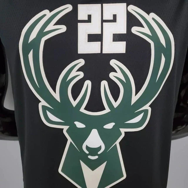 Camisa Regata NBA Milwaukee Bucks Preta - Masculina