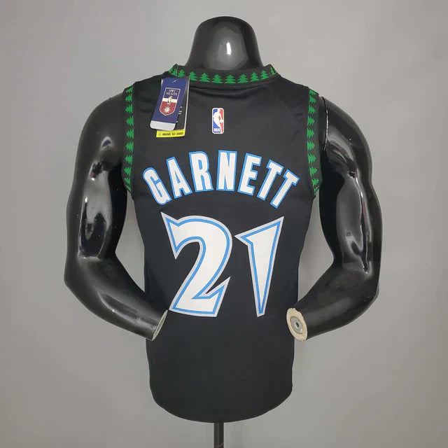 Camisa Regata NBA Minnesota Timberwolves Preta - Masculina