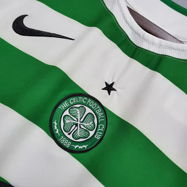 Camisa Celtic Retrô 2005/2006 Verde e Branca