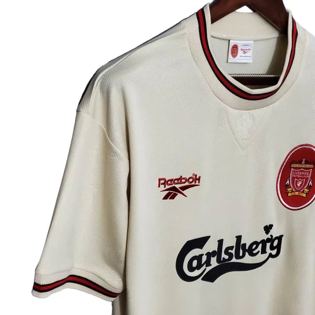 Camisa Retrô Torcedor Masculina Liverpool 1996