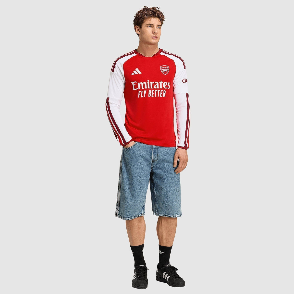 Camisa Manga Longa Arsenal I 26/27