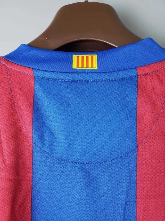 Camisa Retrô Torcedor Masculina Barcelona 2006