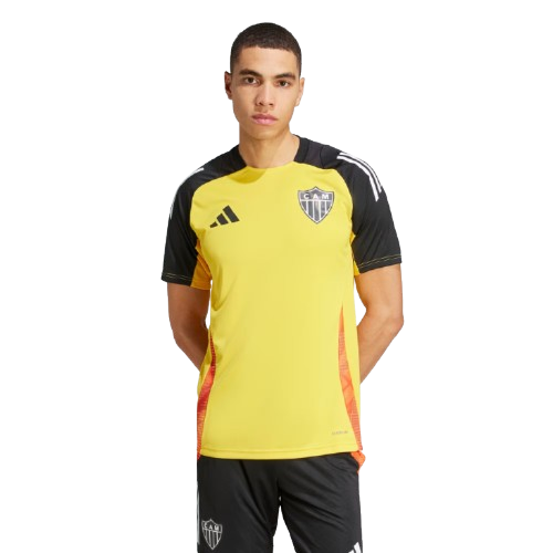 Camisa Atlético Mineiro Treino Amarela 25/26 - Versão Torcedor