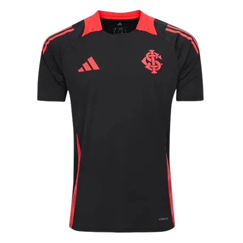 Camisa Internacional Treino Preta 25/26 - Torcedor Masculina