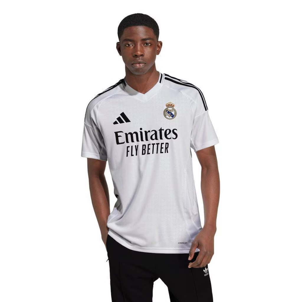 Camisa Real Madrid Home 24/25 - Torcedor Masculina Lançamento