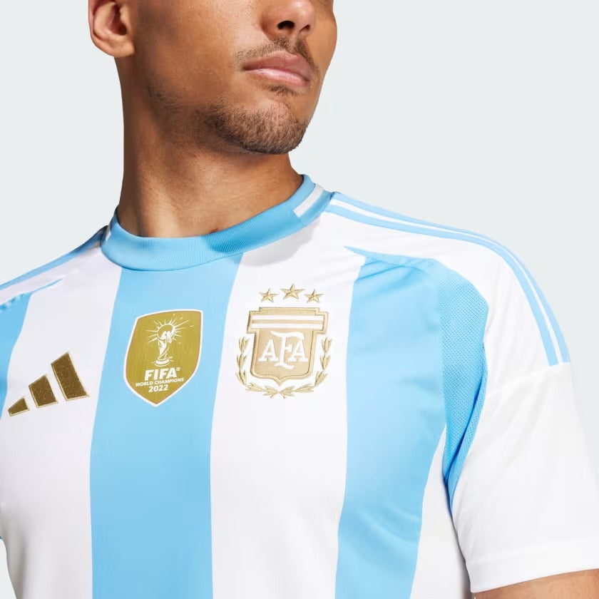Camisa Torcedor Masculina Argentina I 2026 Copa do Mundo