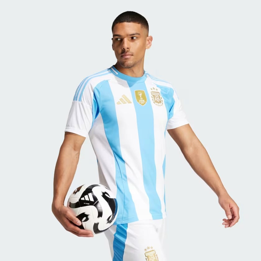 Camisa Torcedor Masculina Argentina I 2026 Copa do Mundo
