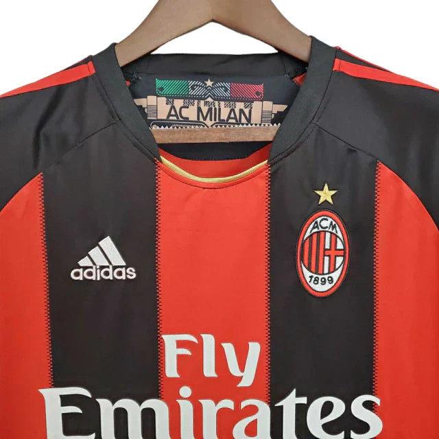 Camisa Retrô Torcedor Masculina Milan 2010