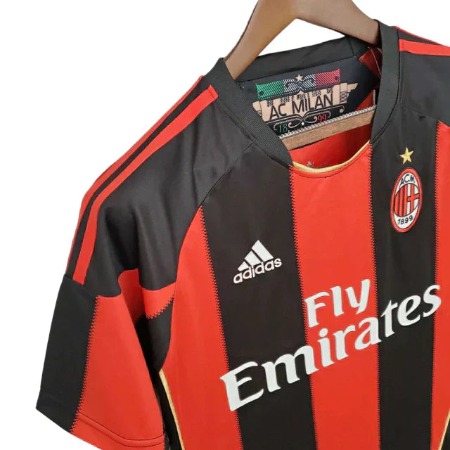 Camisa Retrô Torcedor Masculina Milan 2010