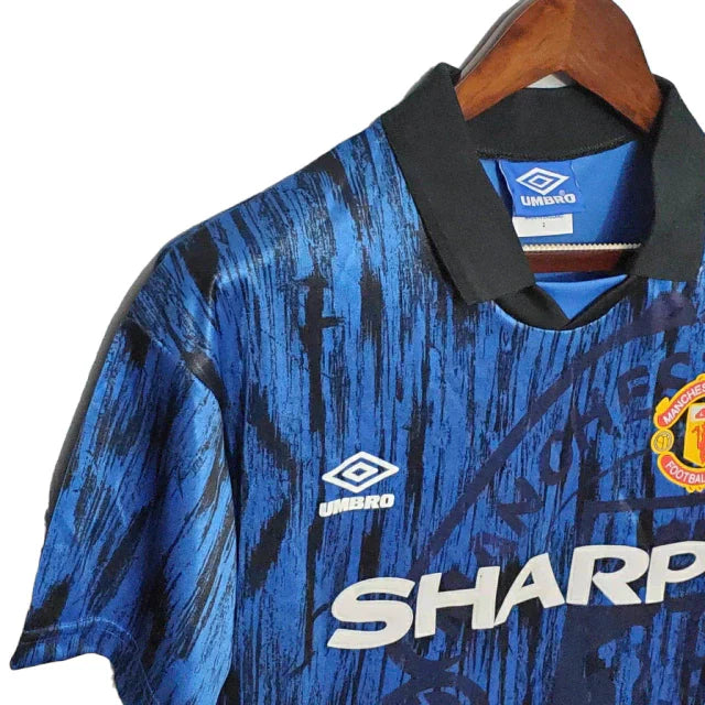Camisa Retrô Torcedor Masculina Manchester United 1992