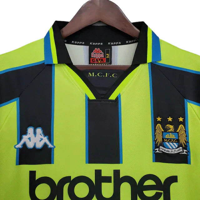 Camisa Retrô Torcedor Masculina Manchester City 1997