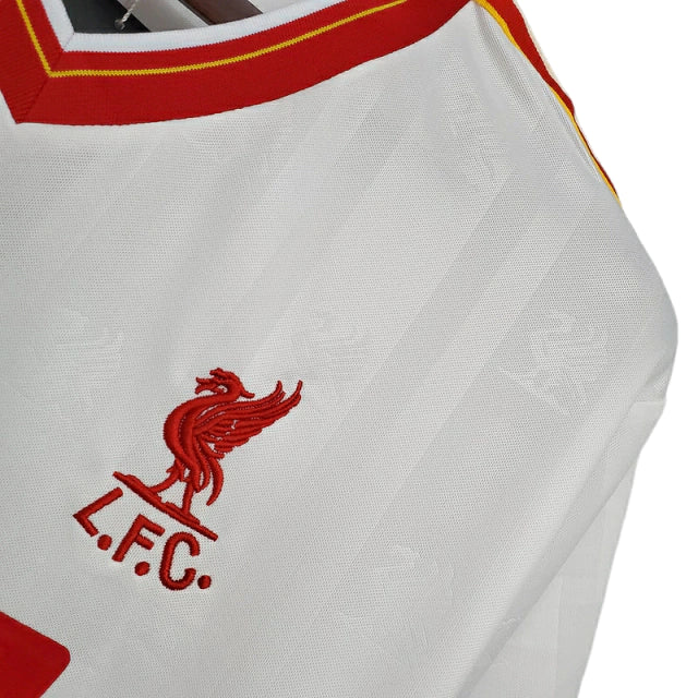 Camisa Retrô Torcedor Masculina Liverpool 1985