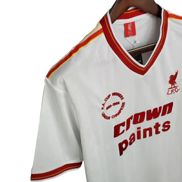 Camisa Retrô Torcedor Masculina Liverpool 1985