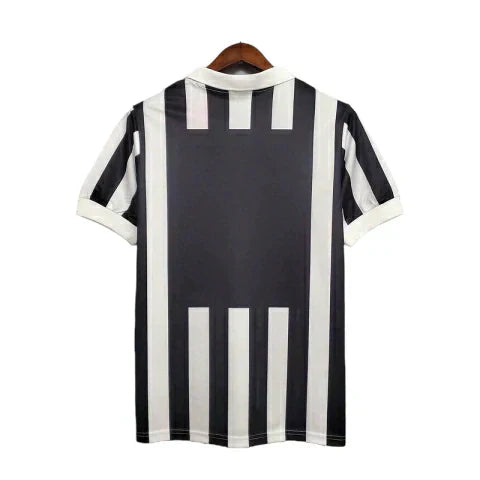 Camisa Juventus Retrô 1984/1985 Preta e Branca